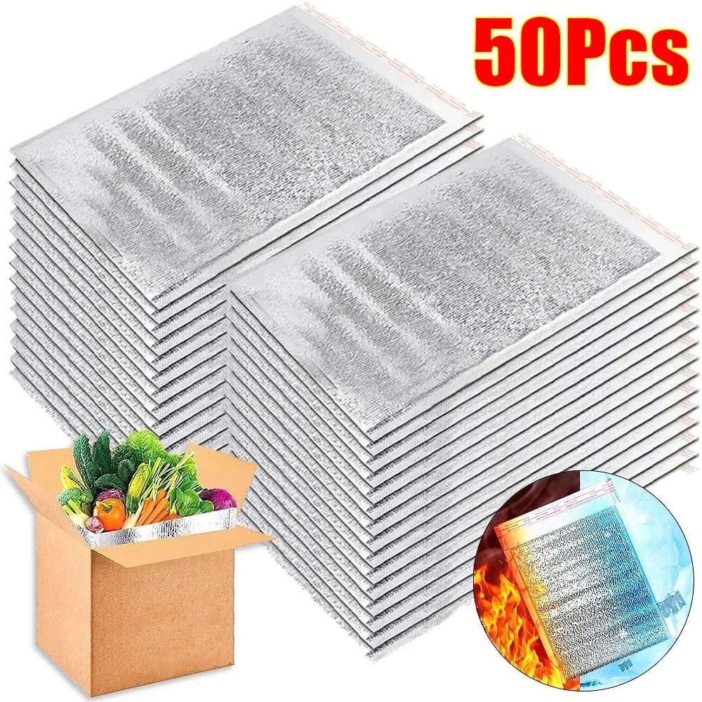 Food Snacks Delivery - Sac isotherme en papier d'aluminium, sac