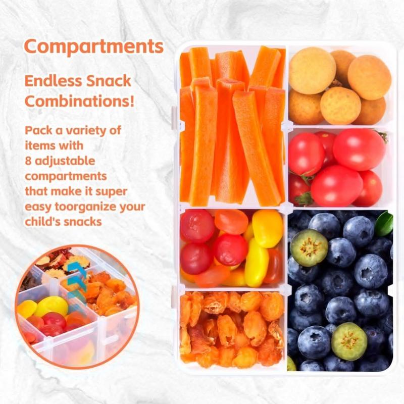 Food Snacks With Iron - Boîte de rangement en plastique à