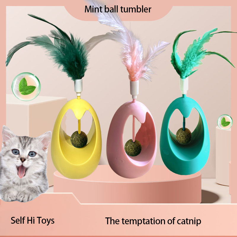Healthy Snacks Food - Balle interactive à la catnip pour