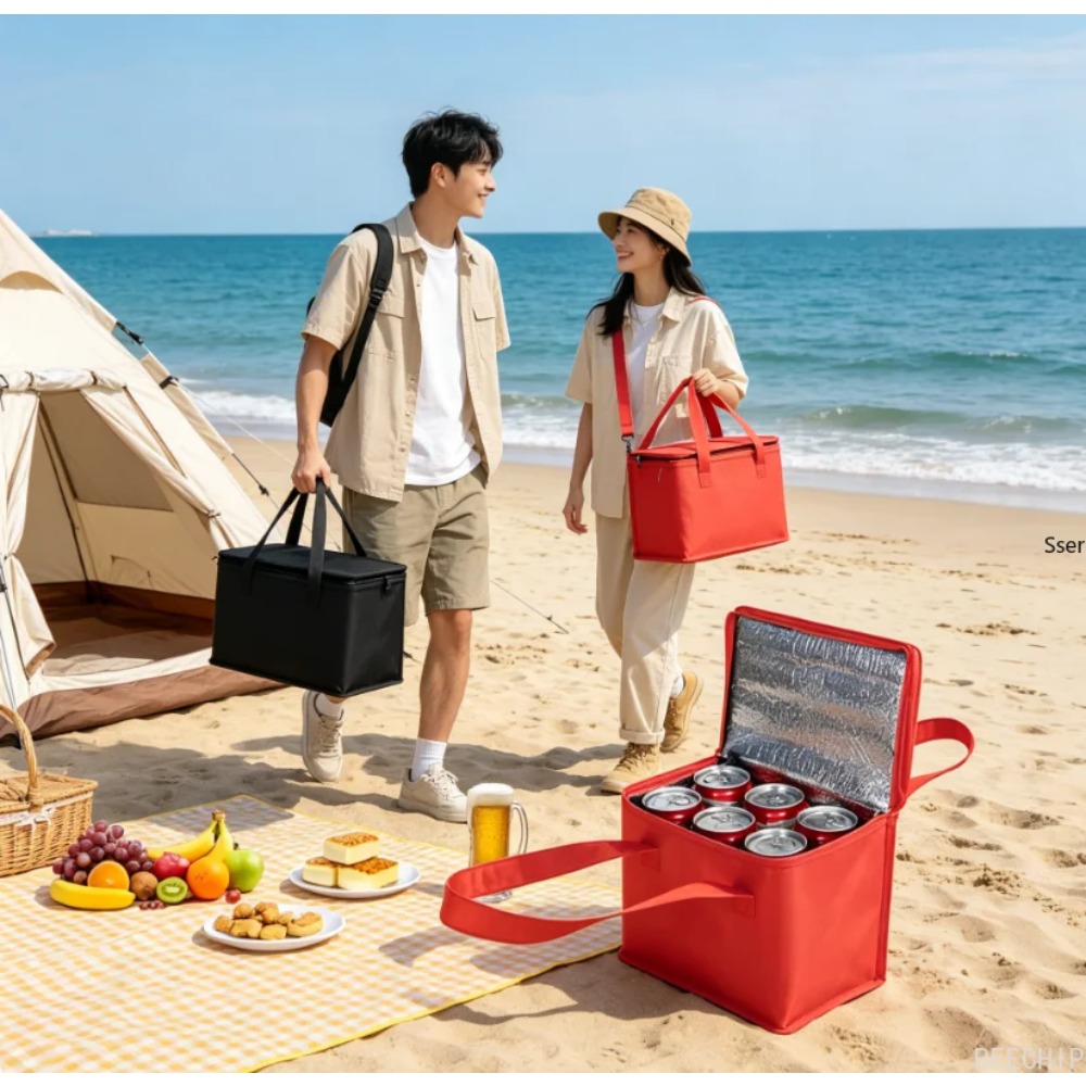 Food Snacks Delivery - Sac isotherme pliable portable pour le