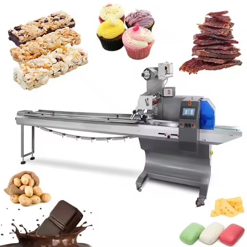 Food Snacks Packaging - Machine d'emballage automatique de type oreiller