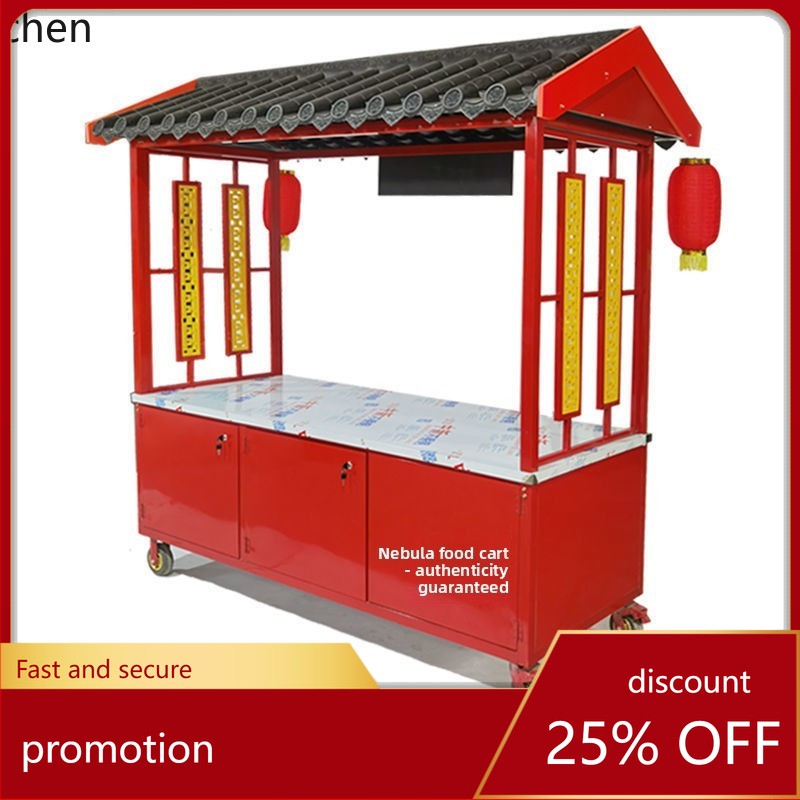Food Snacks With Iron - Chariot de vente multifonctionnel CZ Street