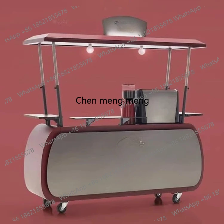Food Snacks With Iron - Voiture de restauration mobile d'extérieur, hall