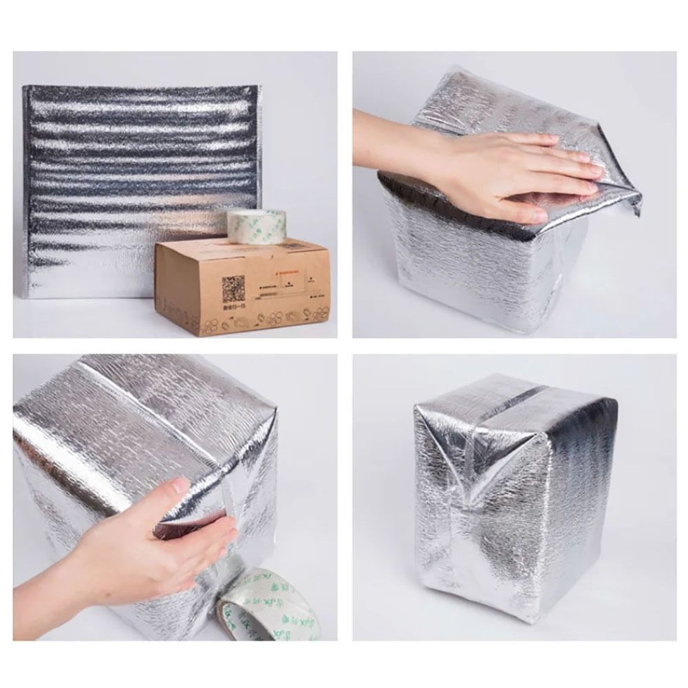 Sac isotherme en papier d'alum - Food Snacks Delivery avis et prix