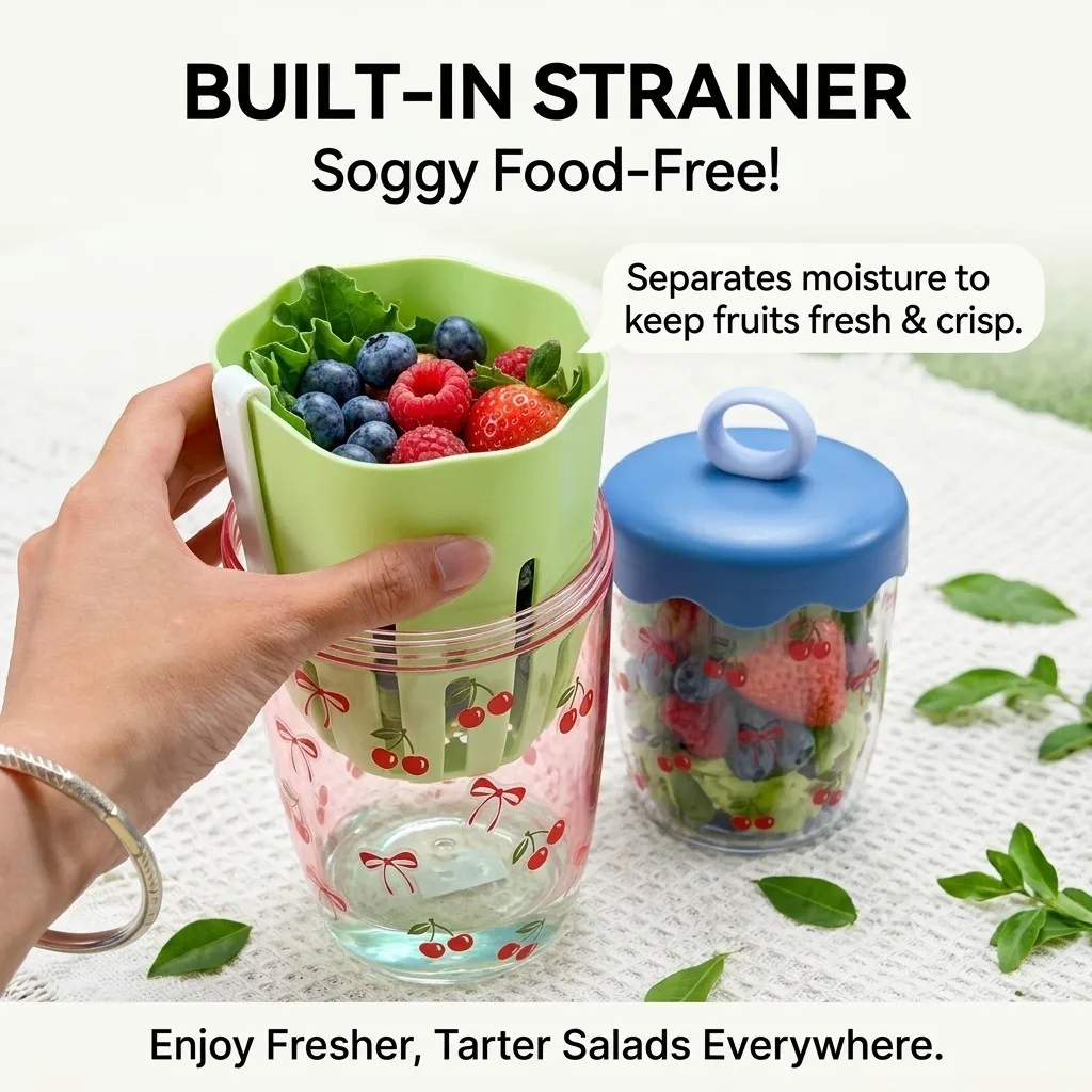 Gobelet en plastique pour sala - Food Snacks Box avis et prix