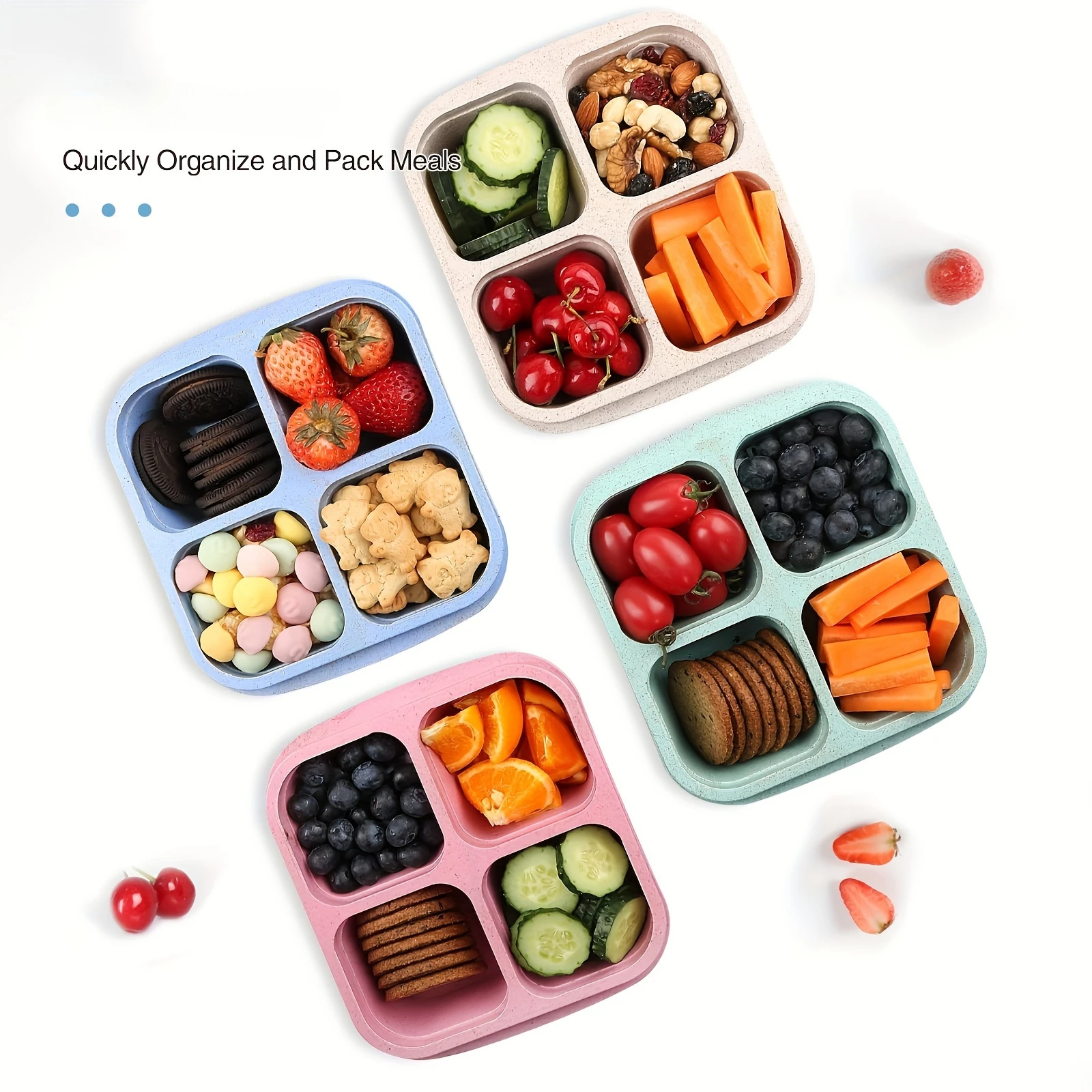 Boîte à snack avec quatre veds - Food Snacks Box avis et prix