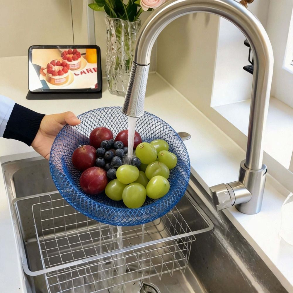 Panier à fruits rond en fer fo - Food Snacks With Iron avis et prix