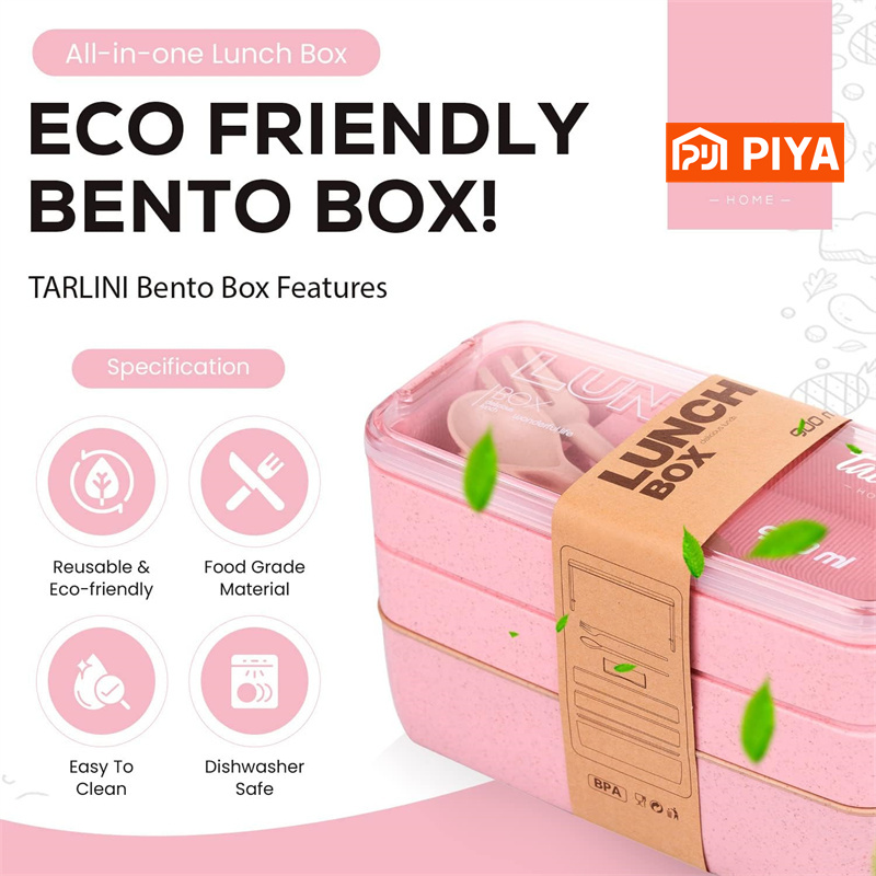 Boîte à bento portable en pail - Food Snacks Box avis et prix