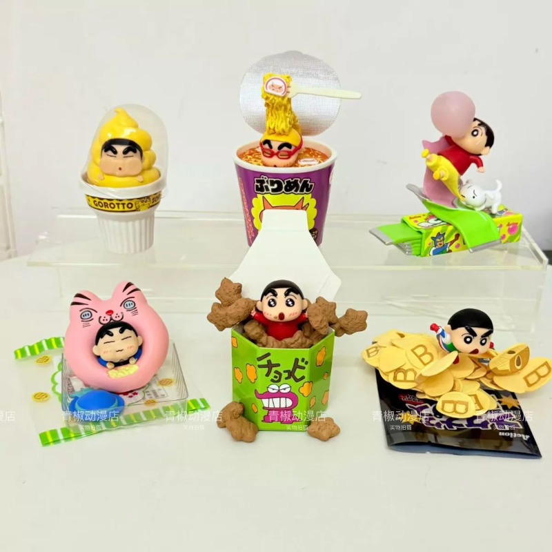 RE-MENT Crayon Shin-chan Gorot - Food Snacks Packaging avis et prix