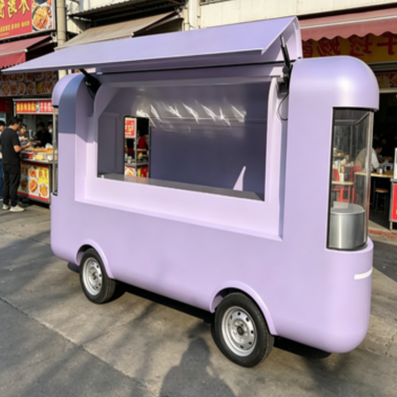 Remorque alimentaire ronde mob - Food Snacks Drinks avis et prix