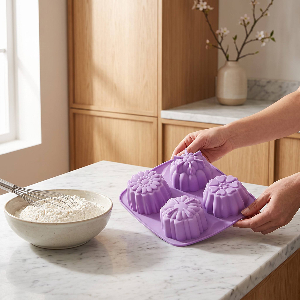 Moule en silicone sans BPA à 4 - Healthy Snacks Food avis et prix